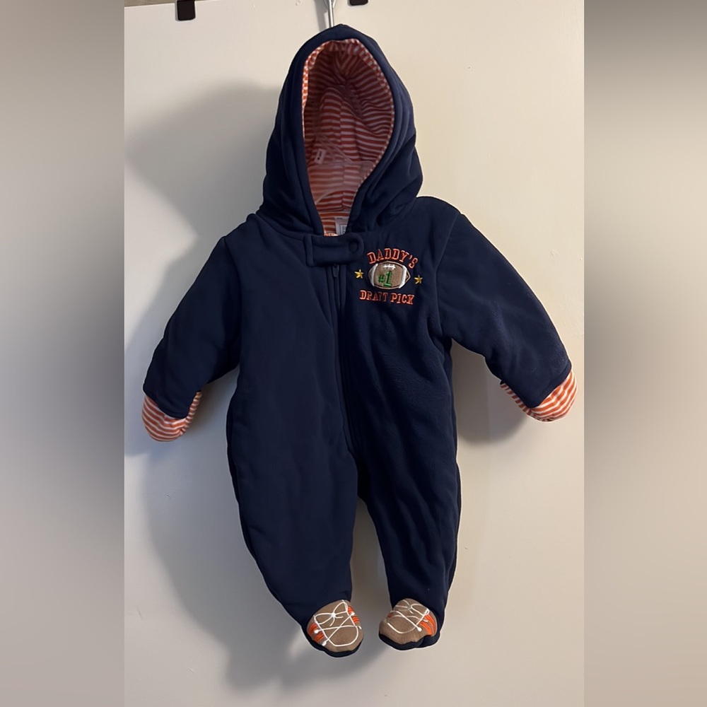 🏈Carters “Daddy’s Draft Pick” Suit🏈